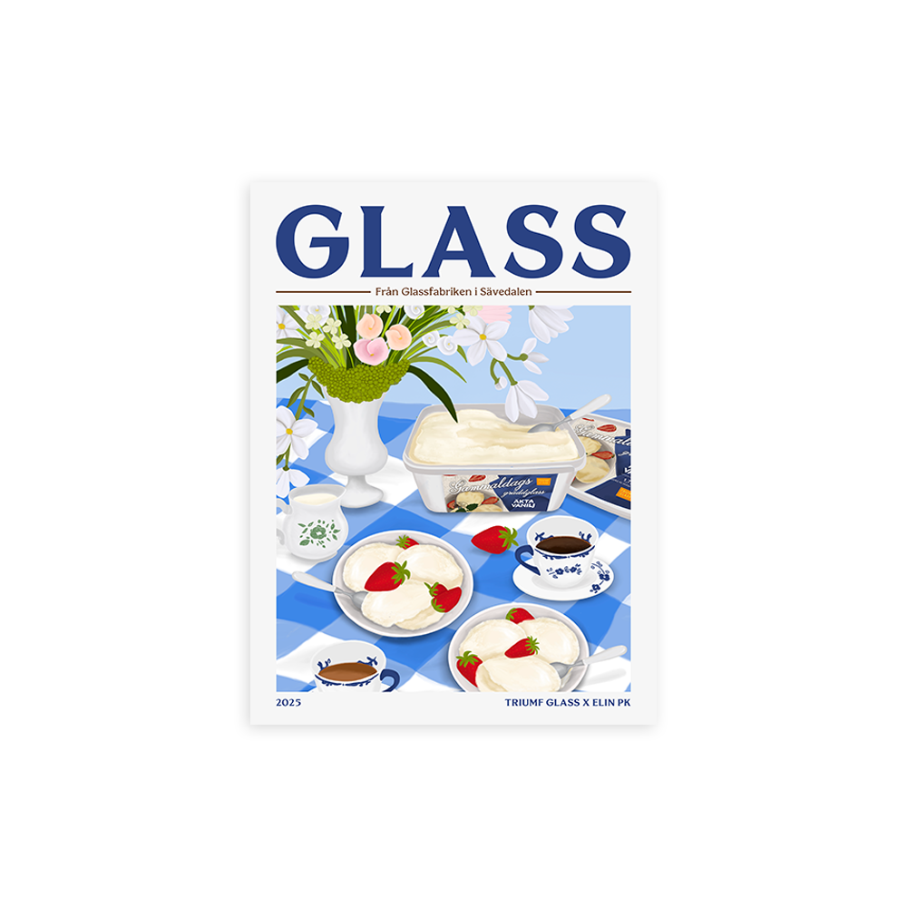 GLASS Poster ELIN PK 30x40