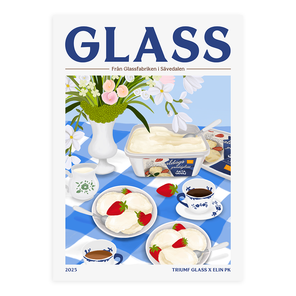 GLASS Poster ELIN PK 50x70